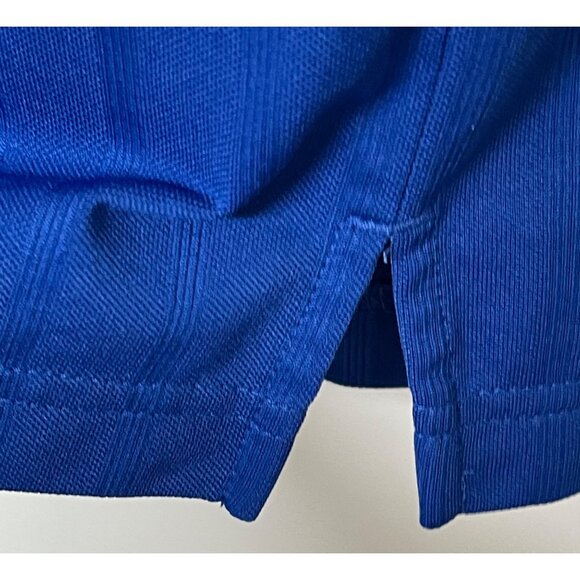 PGA Tour Mens M Golf Polo Shirt Blue Short Sleeve - Picture 4 of 5